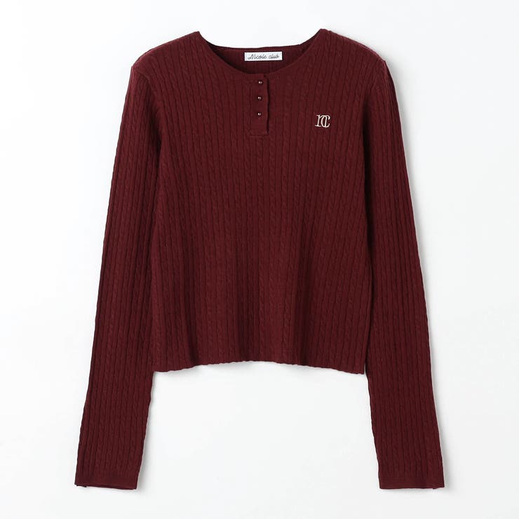 ケーブルコンパクトニット | NICOLE | 詳細画像12 