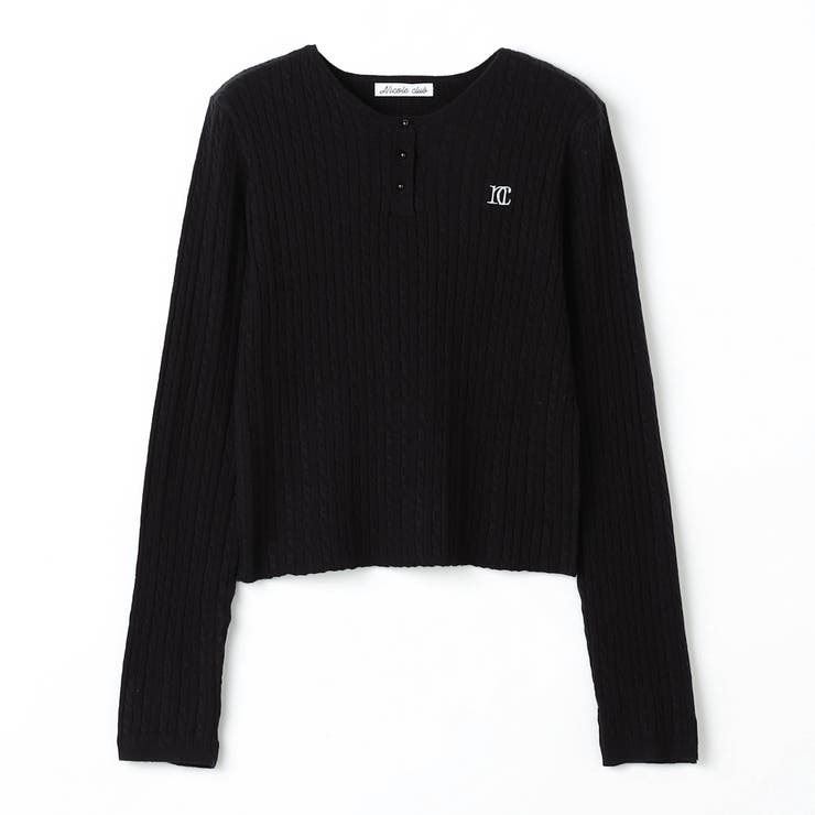 ケーブルコンパクトニット | NICOLE | 詳細画像14 