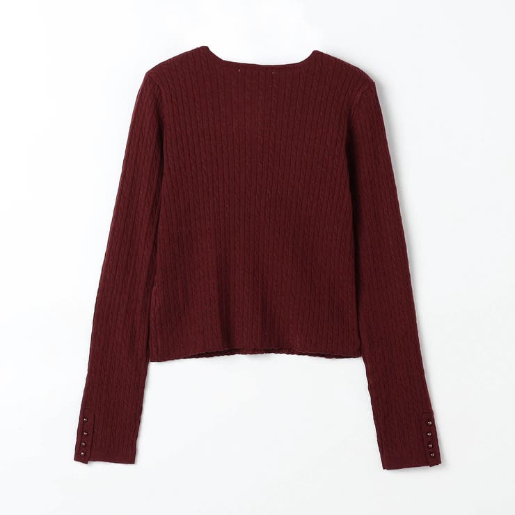 ケーブルコンパクトニット | NICOLE | 詳細画像16 