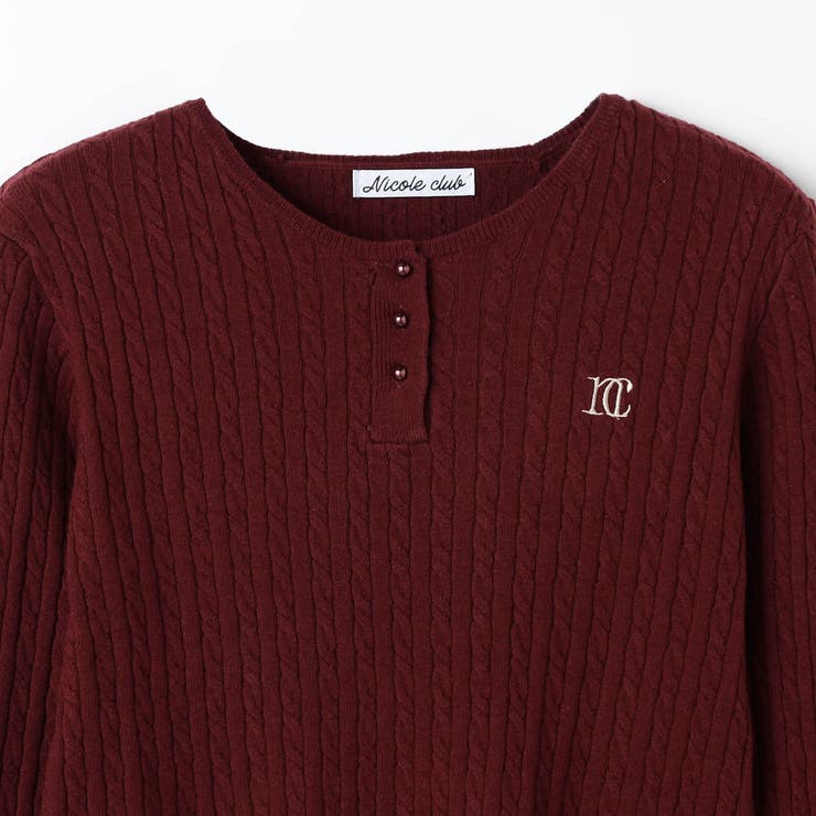 ケーブルコンパクトニット | NICOLE | 詳細画像17 