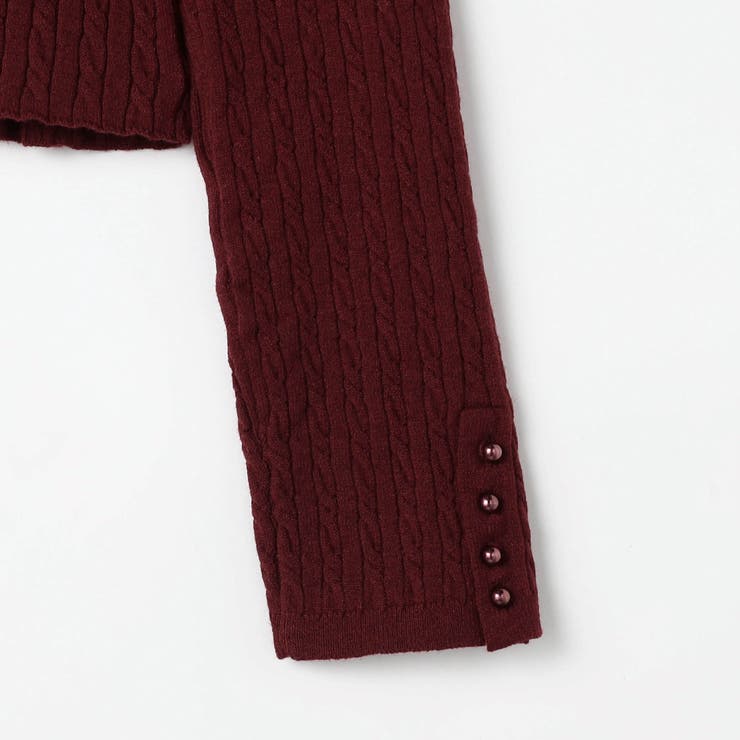 ケーブルコンパクトニット | NICOLE | 詳細画像18 