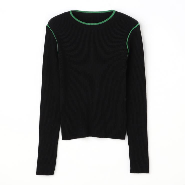 バイカラーニットプルオーバー | NICOLE | 詳細画像15 