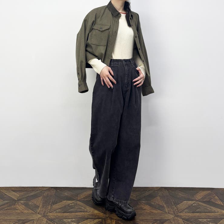 バイカラーニットプルオーバー | NICOLE | 詳細画像7 