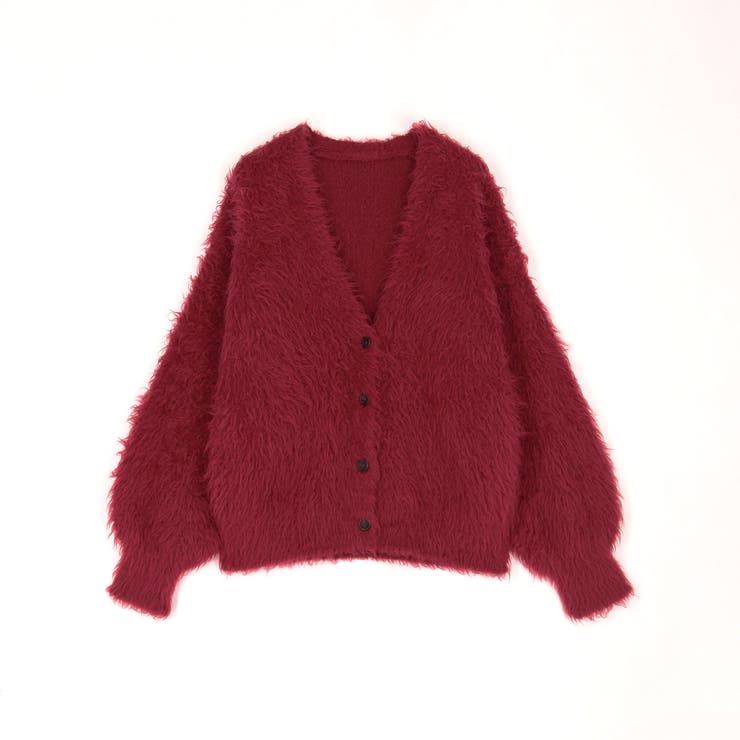 Vネックプードルカーディガン | NICOLE | 詳細画像12 