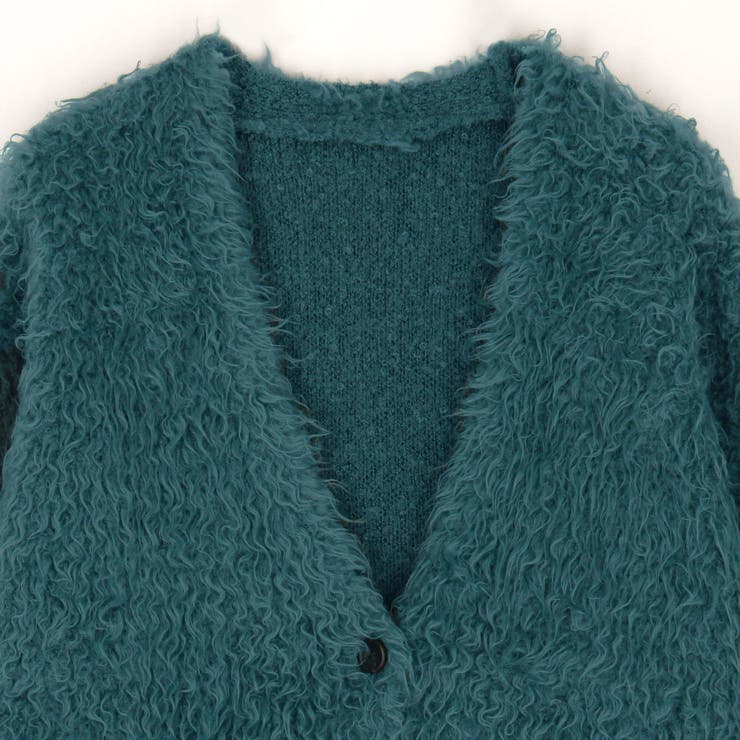 Vネックプードルカーディガン | NICOLE | 詳細画像17 