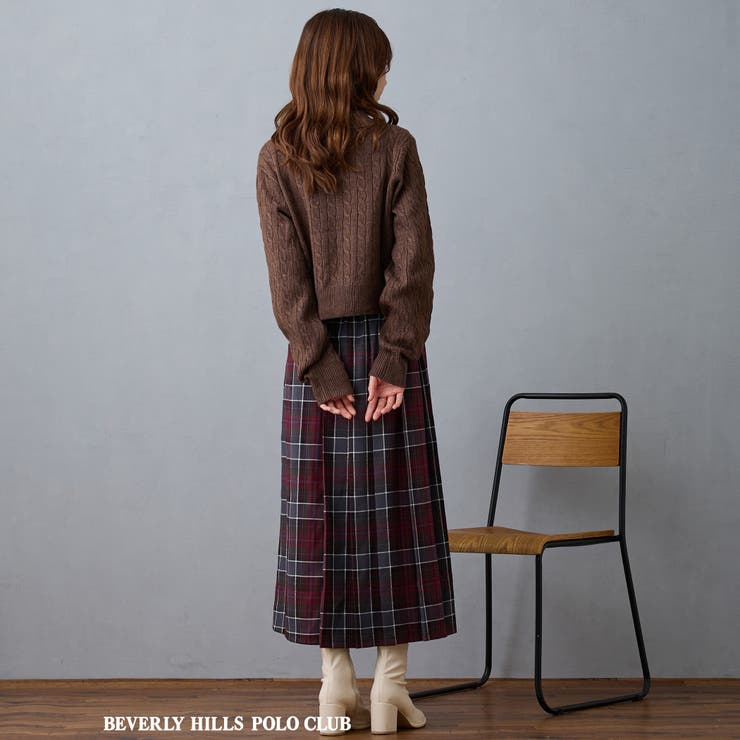 【BEVERLY HILLS POLO CLUB】ケーブル編みカーディガン | NICOLE | 詳細画像11 