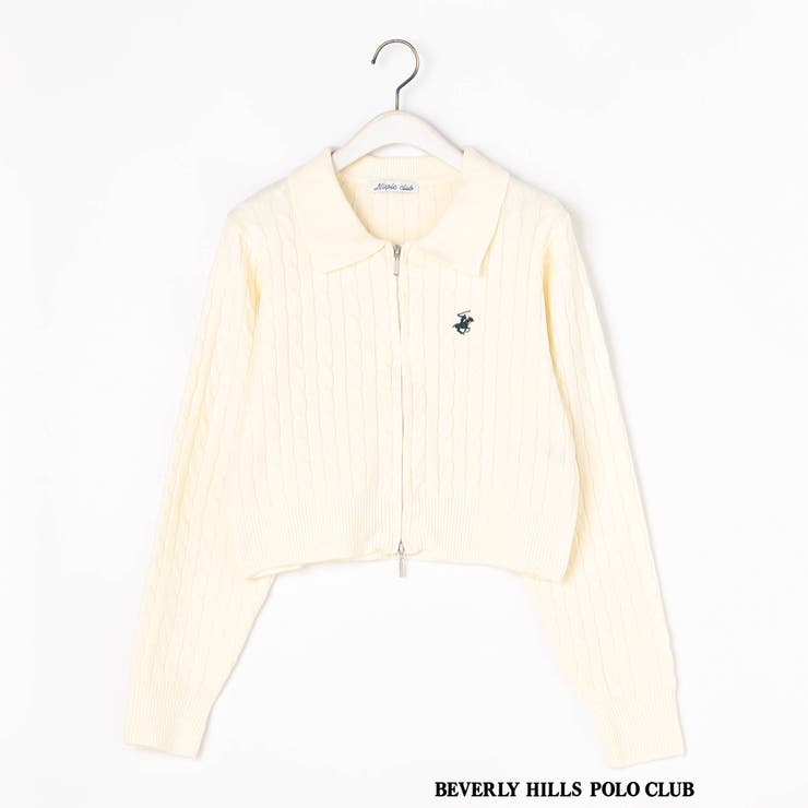 【BEVERLY HILLS POLO CLUB】ケーブル編みカーディガン | NICOLE | 詳細画像21 