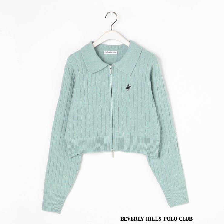 【BEVERLY HILLS POLO CLUB】ケーブル編みカーディガン | NICOLE | 詳細画像22 