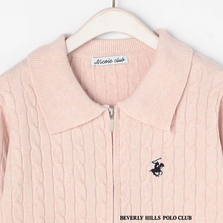 【BEVERLY HILLS POLO CLUB】ケーブル編みカーディガン | NICOLE | 詳細画像24 
