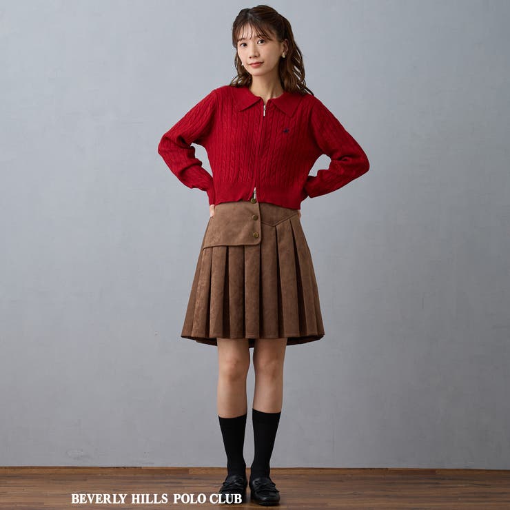 【BEVERLY HILLS POLO CLUB】ケーブル編みカーディガン | NICOLE | 詳細画像4 