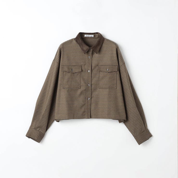 クロップドチェックシャツ | NICOLE | 詳細画像10 