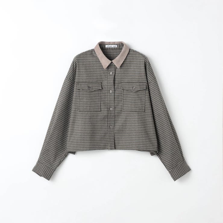 クロップドチェックシャツ | NICOLE | 詳細画像11 