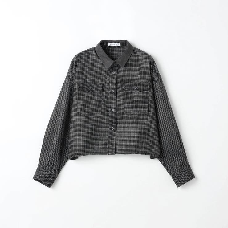 クロップドチェックシャツ | NICOLE | 詳細画像12 