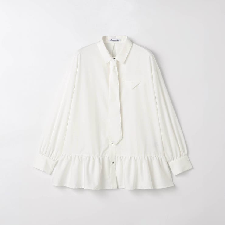 ペプラムデザインブラウス | NICOLE | 詳細画像12 