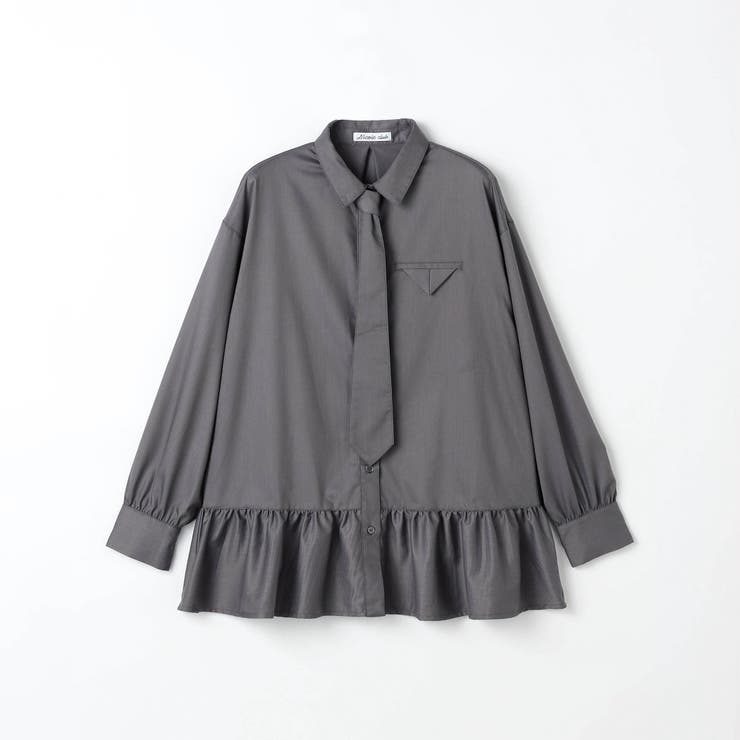 ペプラムデザインブラウス | NICOLE | 詳細画像13 