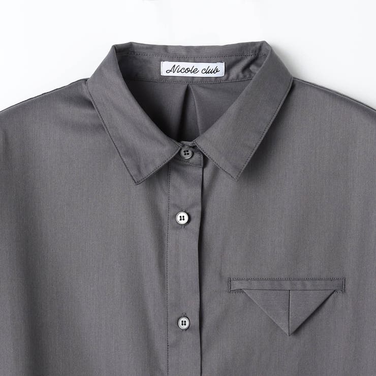 ペプラムデザインブラウス | NICOLE | 詳細画像18 