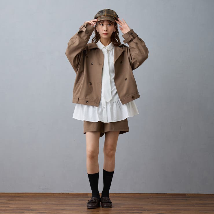 ペプラムデザインブラウス | NICOLE | 詳細画像4 