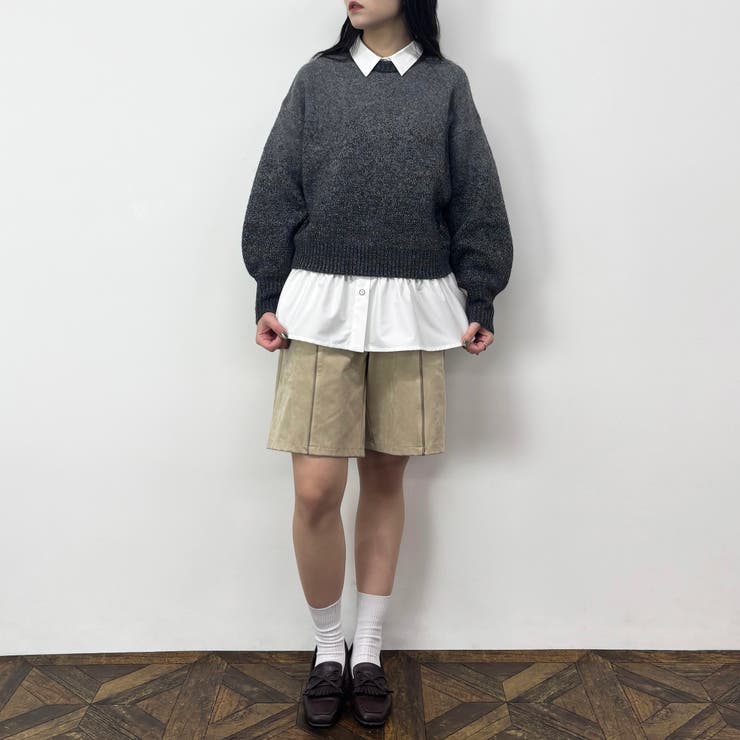 ペプラムデザインブラウス | NICOLE | 詳細画像6 