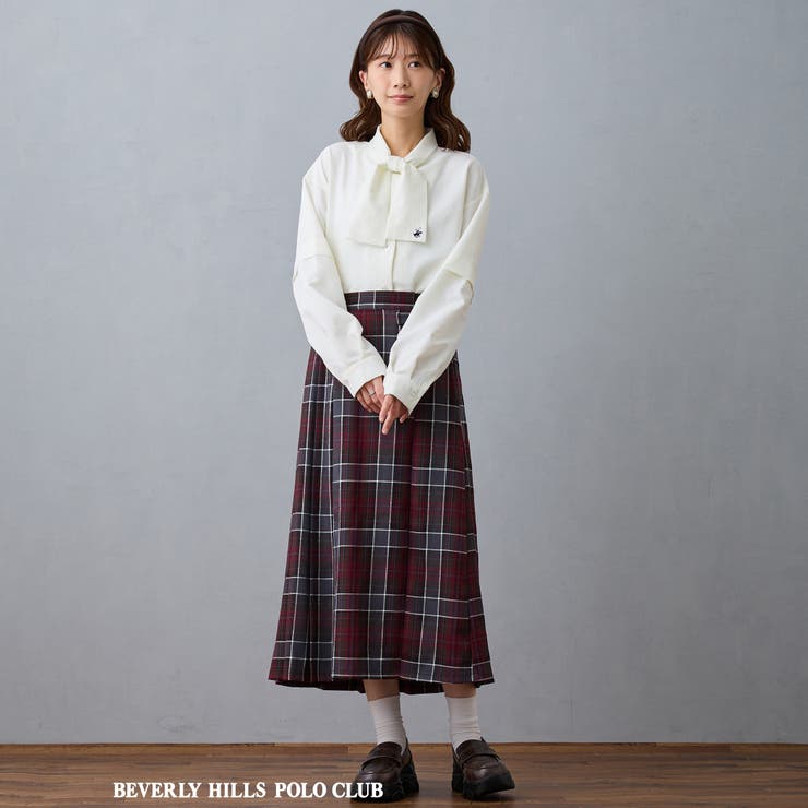 【BEVERLY HILLS POLO CLUB】ボウタイブラウス | NICOLE | 詳細画像14 