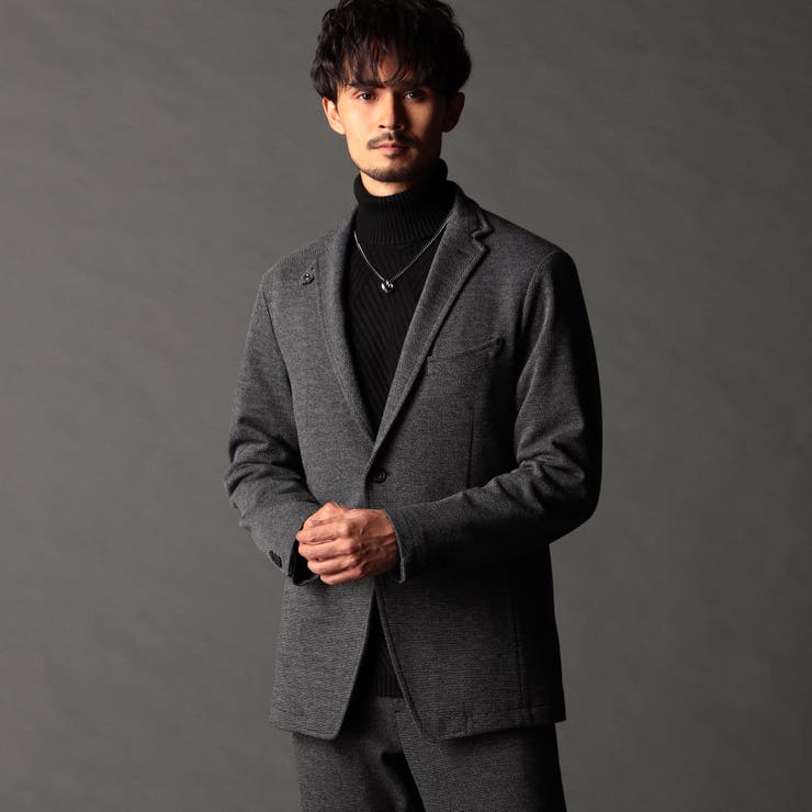 アラカルトジャカードジャージジャケット | NICOLE | 詳細画像1 