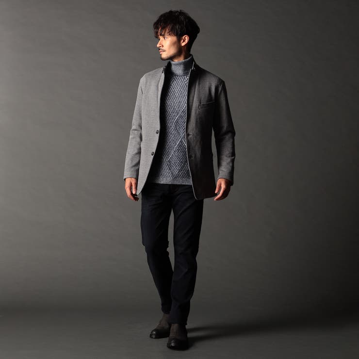 アラカルトジャカードジャージジャケット | NICOLE | 詳細画像2 