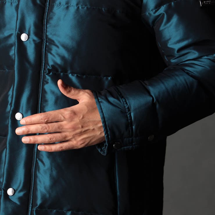 ストレッチシャンブレー ダウンブルゾン | NICOLE | 詳細画像13 