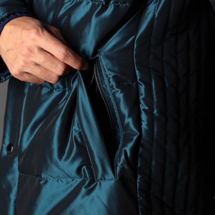 ストレッチシャンブレー ダウンブルゾン | NICOLE | 詳細画像15 