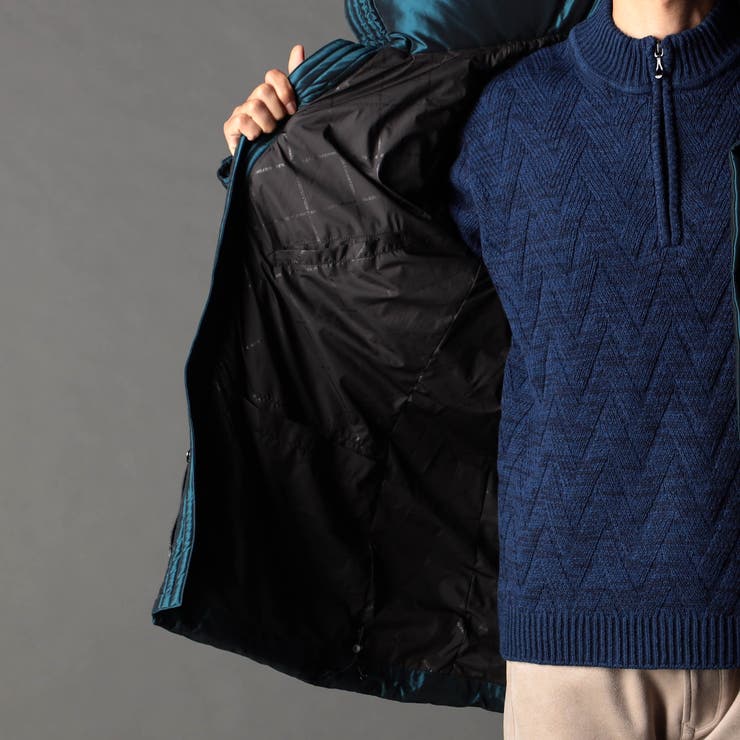 ストレッチシャンブレー ダウンブルゾン | NICOLE | 詳細画像19 