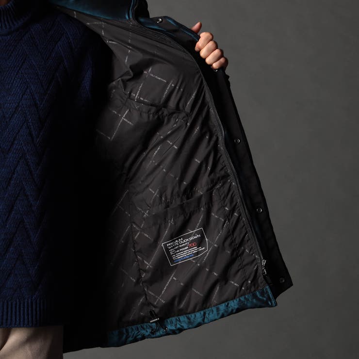 ストレッチシャンブレー ダウンブルゾン | NICOLE | 詳細画像20 