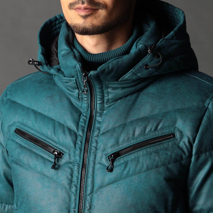 ムラプリントマイクロクロス ダウンブルゾン | NICOLE | 詳細画像11 