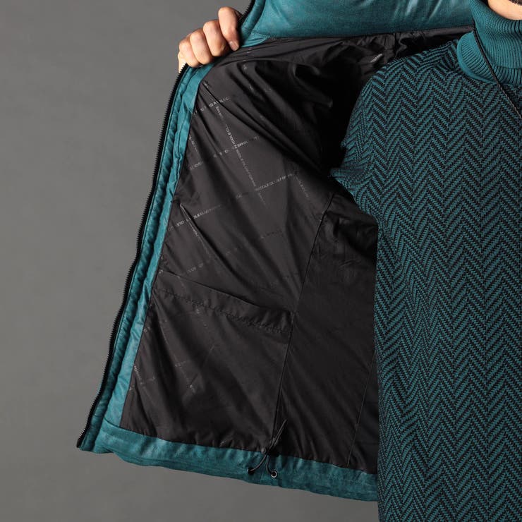 ムラプリントマイクロクロス ダウンブルゾン | NICOLE | 詳細画像20 