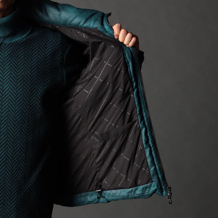 ムラプリントマイクロクロス ダウンブルゾン | NICOLE | 詳細画像21 