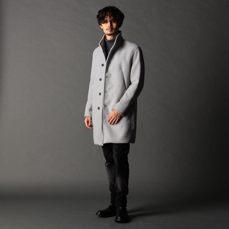 アラカルトハイブリットメルトン スタンドコート | NICOLE | 詳細画像2 