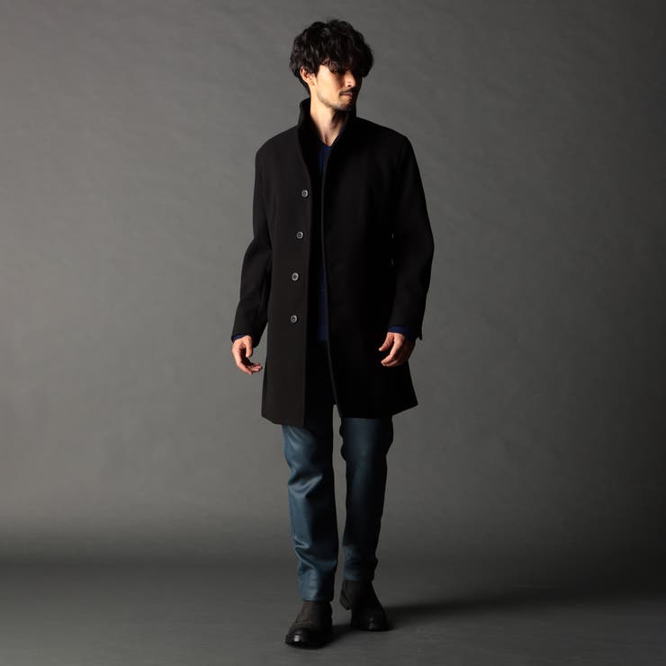 アラカルトハイブリットメルトン スタンドコート | NICOLE | 詳細画像3 