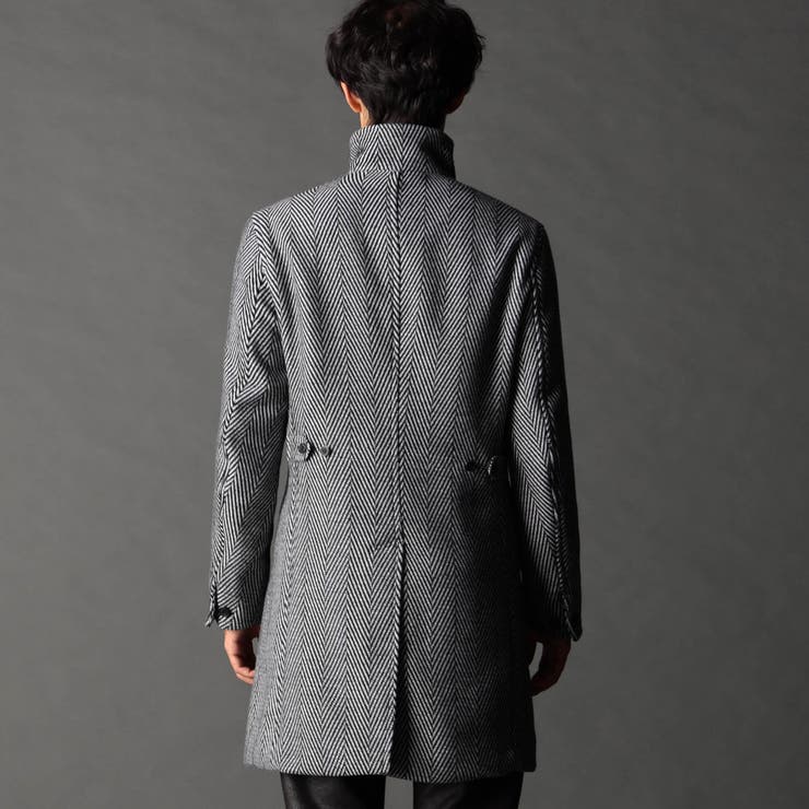 アラカルトハイブリットメルトン スタンドコート | NICOLE | 詳細画像7 