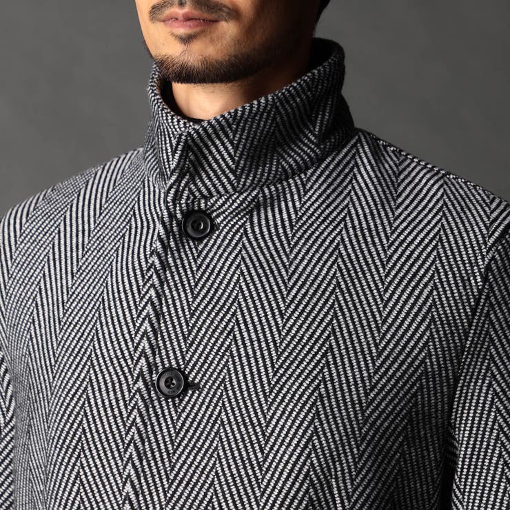 アラカルトハイブリットメルトン スタンドコート | NICOLE | 詳細画像8 