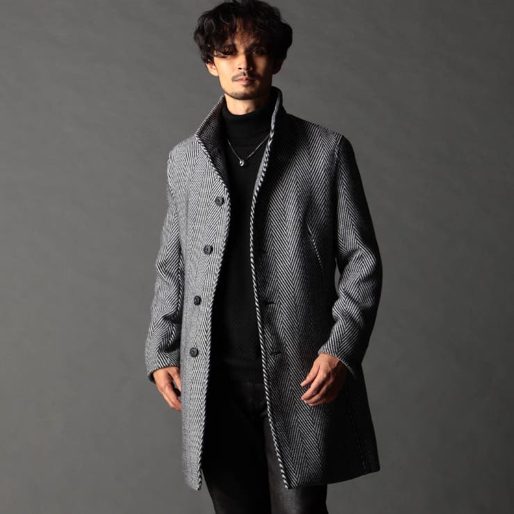 92その他3 | アラカルトハイブリットメルトン スタンドコート | NICOLE