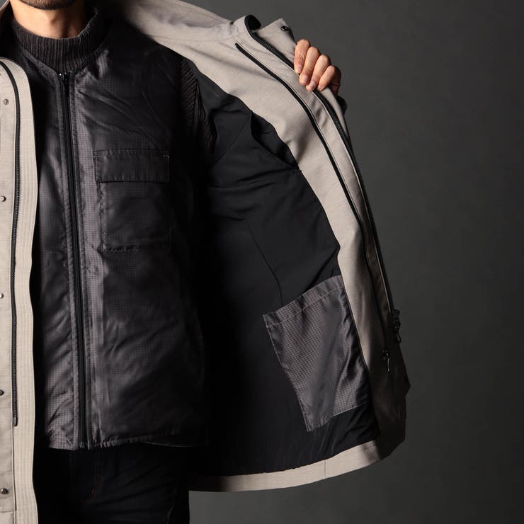 フード着脱３WAYスタンドコート | NICOLE | 詳細画像27 