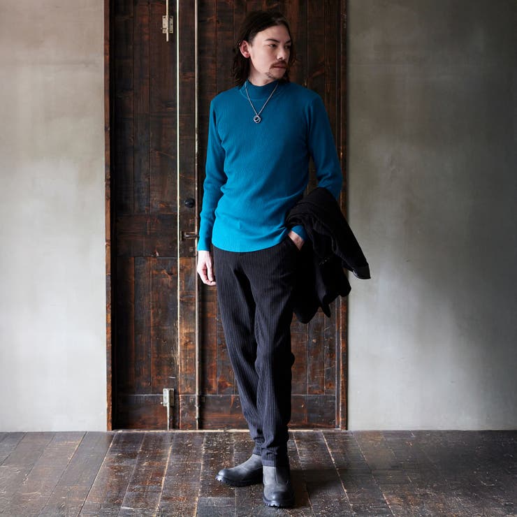 12G リブハイネックニット | NICOLE | 詳細画像2 