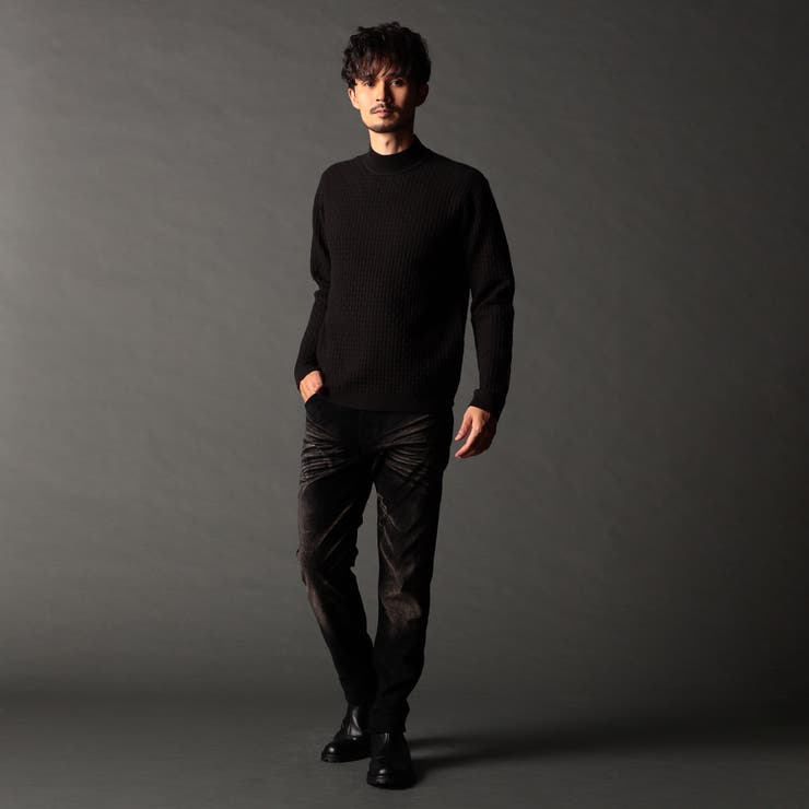 リンクスバスケットモックネックニット | NICOLE | 詳細画像3 