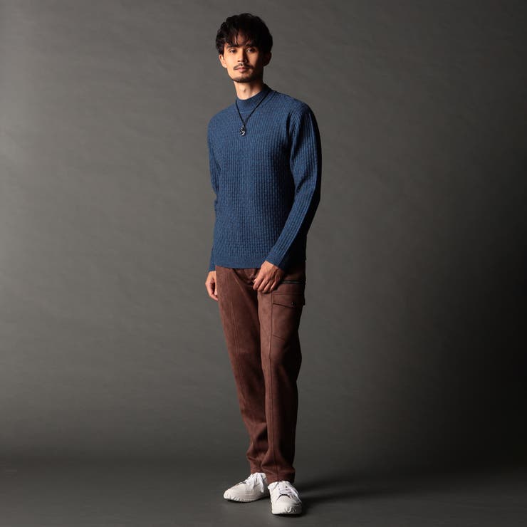 リンクスバスケットモックネックニット | NICOLE | 詳細画像4 