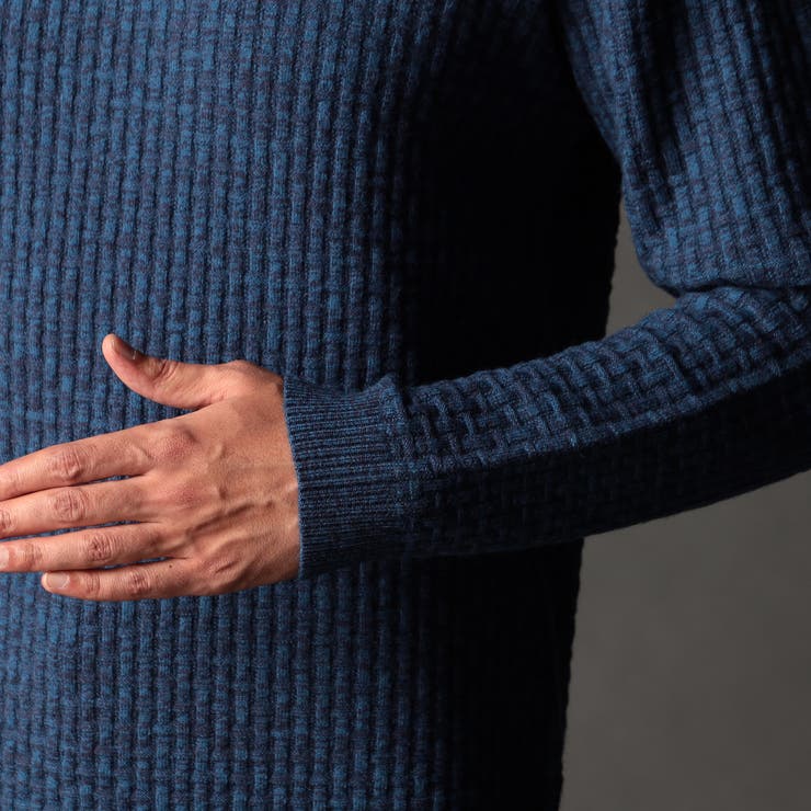 リンクスバスケットモックネックニット | NICOLE | 詳細画像9 