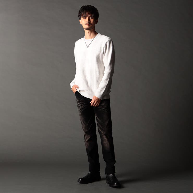 モールチェックジャカード プルオーバーニット | NICOLE | 詳細画像2 