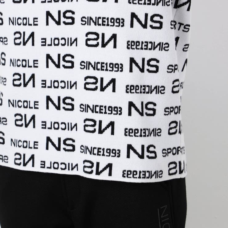 【NICOLE SPORTS】総ロゴジャガードニット | NICOLE | 詳細画像10 