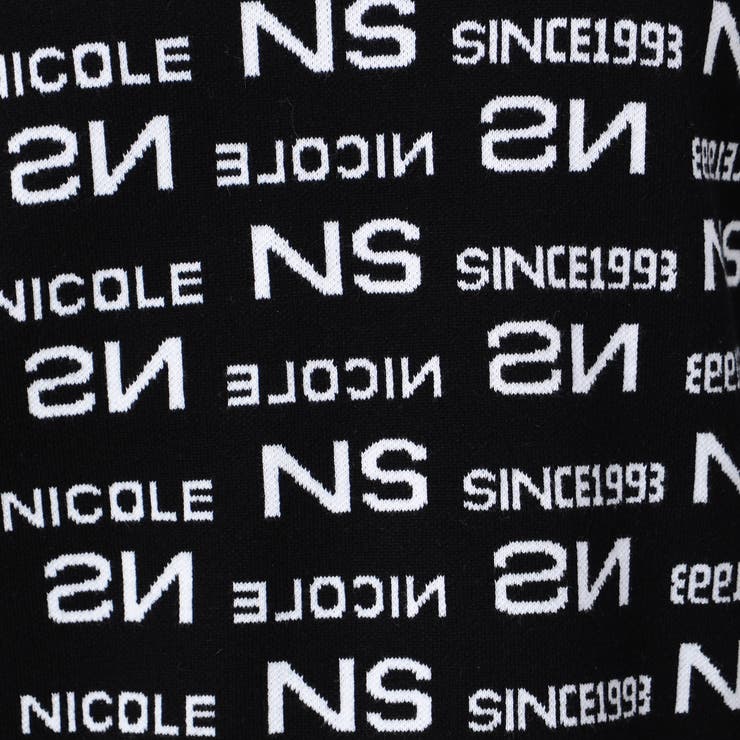 【NICOLE SPORTS】総ロゴジャガードニット | NICOLE | 詳細画像12 