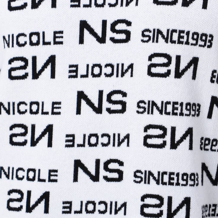 【NICOLE SPORTS】総ロゴジャガードニット | NICOLE | 詳細画像14 
