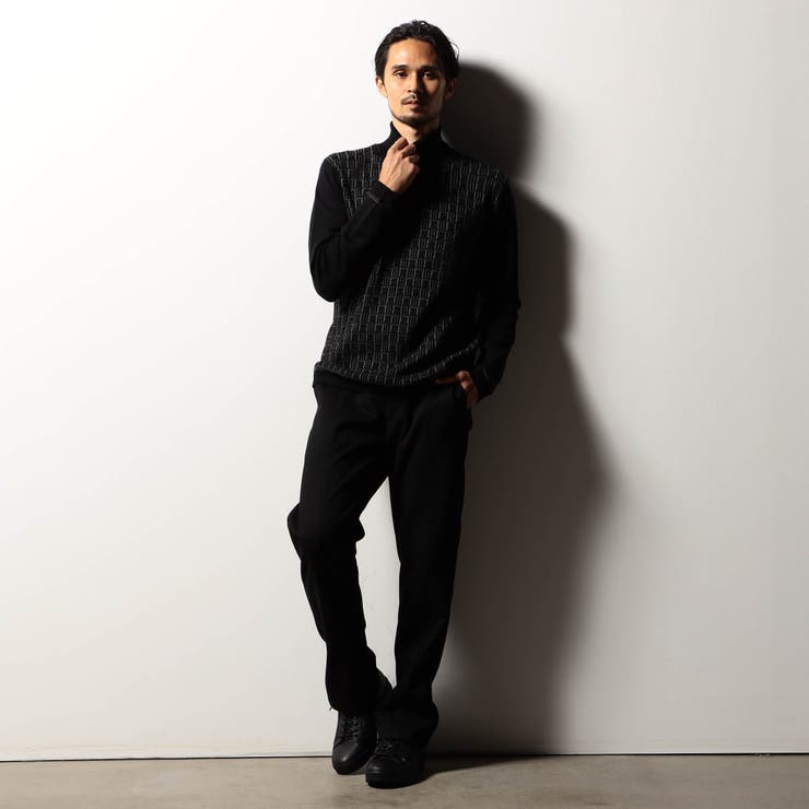 【RIELABO】ハイゲージタートルネックニット | NICOLE | 詳細画像3 