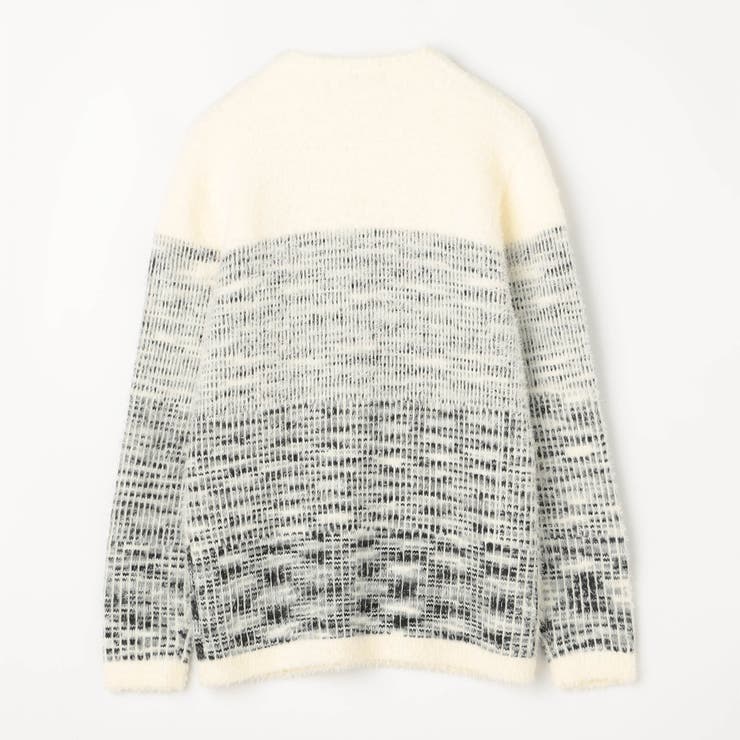 【RIELABO】グラデーションクルーネックニット | NICOLE | 詳細画像9 