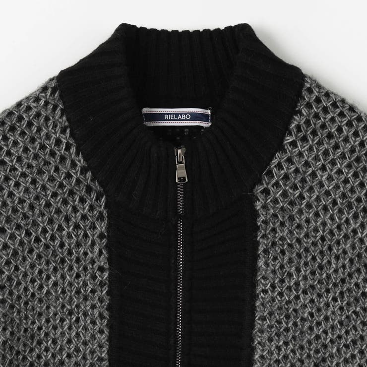 【RIELABO】タックステッチドライバーズニット | NICOLE | 詳細画像10 