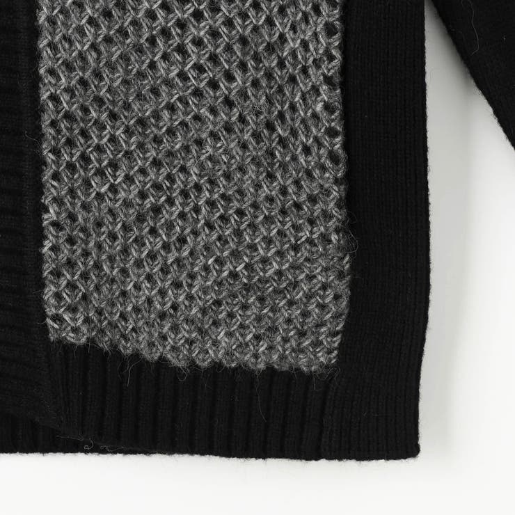 【RIELABO】タックステッチドライバーズニット | NICOLE | 詳細画像13 